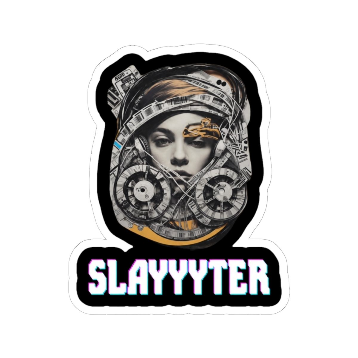 Slayyyter Sticker - alternate angle 1, merchandise